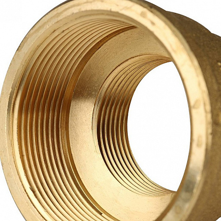 Муфта переходная резьбовая латунная STOUT без покрытия 2&quot;x11/4&quot; В