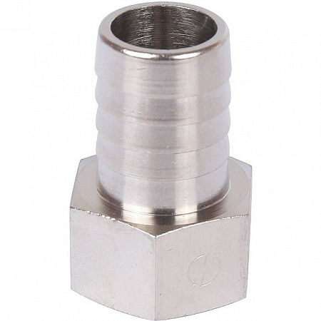 Штуцер резьбовой латунный STOUT никель 1/2&quot;x18мм В