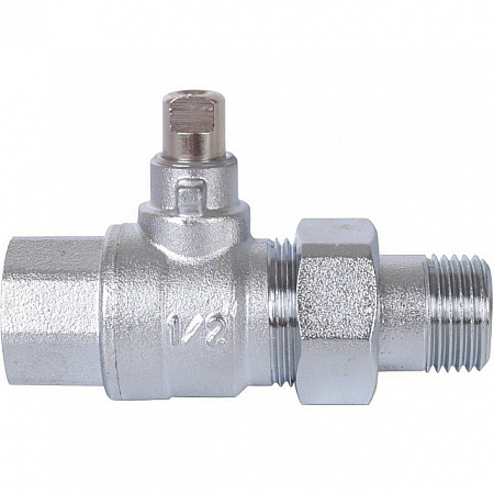 Клапан шаровой двухходовой зональный STOUT 1/2&quot;х1/2&quot; НВ
