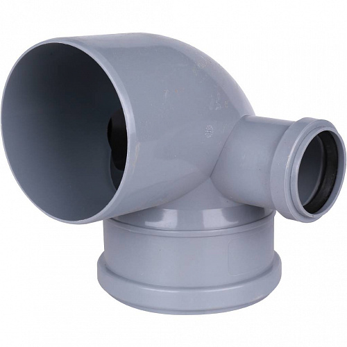 556003.R (556003.E) Sinikon СТАНДАРТ Отвод с двумя патрубками ПП D 110/050*87°