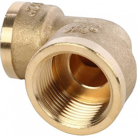 Угол резьбовой латунный STOUT без покрытия 3/4&quot;х1/2&quot; В