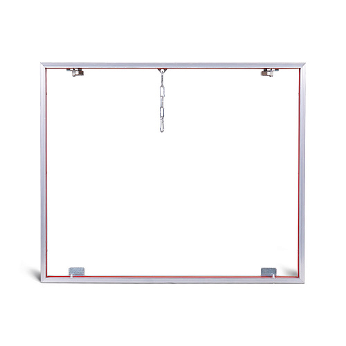 Люк потайной АЛЮМИНИЕВЫЙ со съемной дверцей (НАЖИМНОЙ) ПРАКТИКА &amp;quot;КОНТУР&amp;quot; КР 60х50