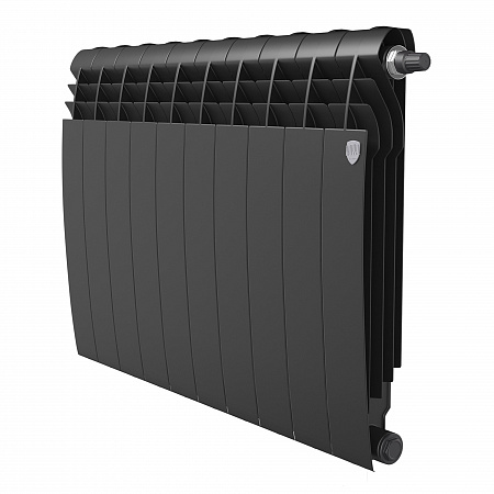 Радиатор биметаллический ROYAL THERMO BILINER NOIR SABLE VR80 500x10 секций (НС-1506307)