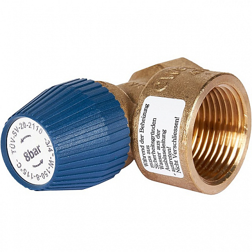 Клапан предохранительный для систем водоснабжения STOUT 1&amp;quot;x3/4&amp;quot; (8 бар)