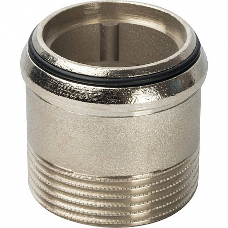 Американка ПРЯМАЯ резьбовая латунная (с прокладкой o-ring) STOUT никель 11/2&quot; ВН