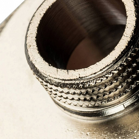 Ниппель переходной резьбовой латунный STOUT никель 11/4&quot;x1/2&quot; Н