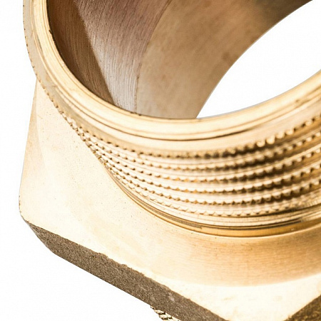 Ниппель переходной резьбовой латунный STOUT без покрытия 2&quot;x11/2&quot; Н