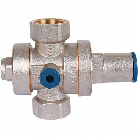 Редуктор давления STOUT 3/4&quot; вн/вн PN25 с выходом под манометр