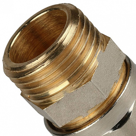 МЦ Муфта резьбовая цанга для металлопласта STOUT Ø16х1/2&quot; НР