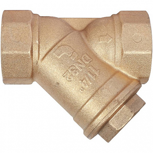 ФГО Фильтр косой грубой очистки STOUT SFW латунный 11/4&amp;quot;, 500 мкр, желтый