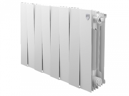 Радиатор биметаллический ROYAL THERMO PIANOFORTE BIANCO TRAFFICO 300x8 секций (НС-1346053)