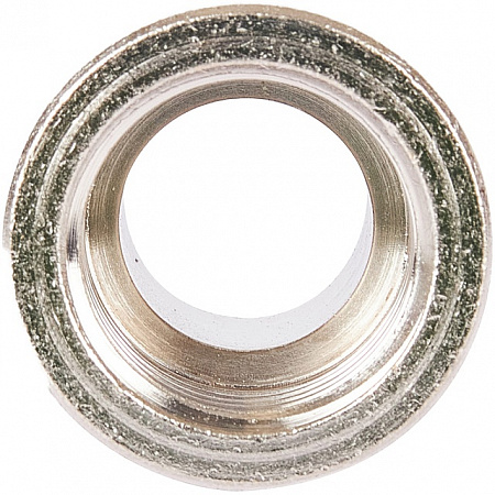 Переход под ключ резьбовой латунный STOUT никель 1/2&quot;х1/2&quot; ВН