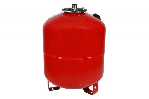 Расширительный бак для отопления UNIPUMP красный 35 л, 1&amp;quot; Н (на ножках)