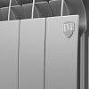 Радиатор алюминиевый ROYAL THERMO BILINER ALUM SILVER SATIN 500x4 секций, серый