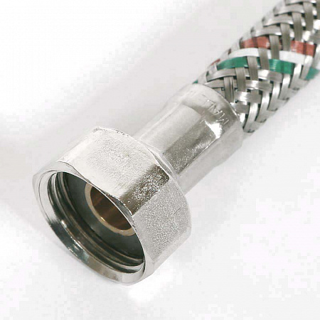 Гибкая подводка UNI-FITT ВВ 1/2&quot;, 80 см, DN 8, оплётка из нерж. стали