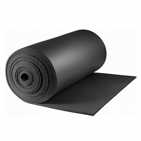 Рулонная изоляция самоклеющаяся с алюминиевой фольгой ENERGOFLEX BLACK STAR DUCT AL (12 м²) металл-8