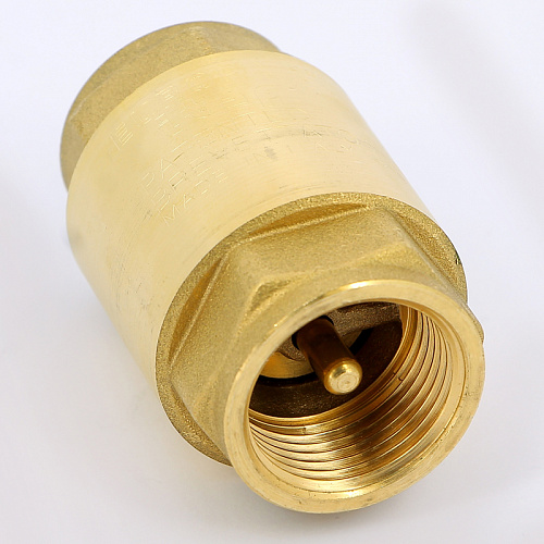 Обратный клапан пружинный, латунный ITAP EUROPA (c металлическим седлом) ART 100 1&amp;quot; (32691)