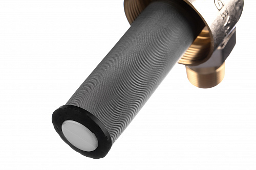 Фильтр промывной ГЕЙЗЕР БАСТИОН 111 Ø60 никель 3/4&amp;quot; АМ-АМ, 90 мкм, пластиковая колба