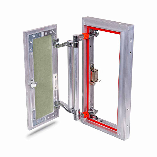 Люк под плитку АЛЮМИНИЕВЫЙ (НАЖИМНОЙ) ПРАКТИКА АТР 20х40