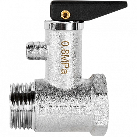 Клапан предохранительный для отопления 8 бар 1/2&quot; ROMMER