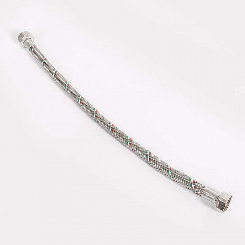 Гибкая подводка UNI-FITT ВВ 1/2&amp;quot;, 40 см, DN 8, оплётка из нерж. стали