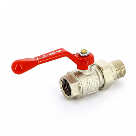 UNI-FITT Кран НВ 1/2&quot; с разъемным соединением, полнопроходной, ручка ETALON