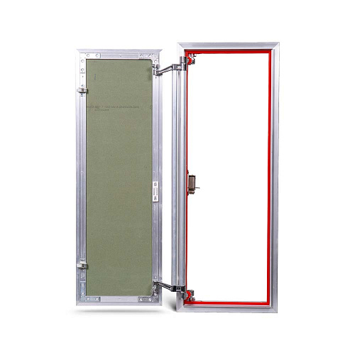 Люк под плитку АЛЮМИНИЕВЫЙ (НАЖИМНОЙ) ПРАКТИКА АТР 30х80