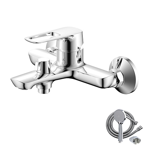 Смеситель для ванны OLIVE'S ARTIS 06201AT хром, латунь, уп. (8 шт)