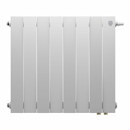 Радиатор биметаллический ROYAL THERMO PIANOFORTE TOWER/BIANCO TRAFFICO VDR 500х8 секций (НС-1506364)