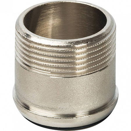 Американка ПРЯМАЯ резьбовая латунная (с прокладкой o-ring) STOUT никель 11/2&quot; ВН
