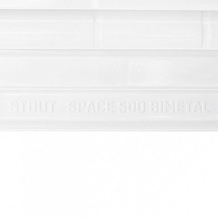 Радиатор биметаллический STOUT SPACE 500х8 секций