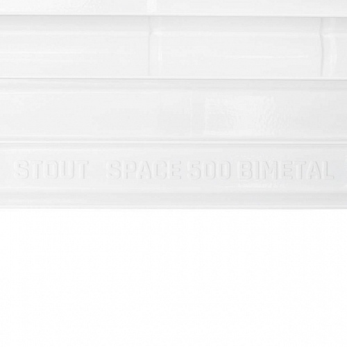 Радиатор биметаллический STOUT SPACE 500х8 секций
