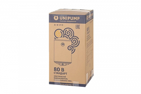 ЭВН Водонагреватель накопительный электрический UNIPUMP СТАНДАРТ 80 В