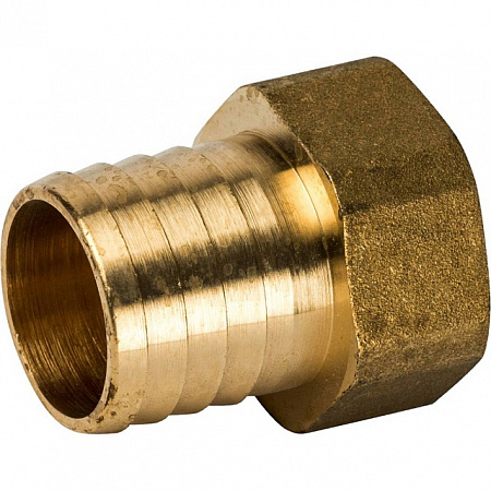 Штуцер резьбовой латунный STOUT без покрытия 11/4&quot;x30мм В