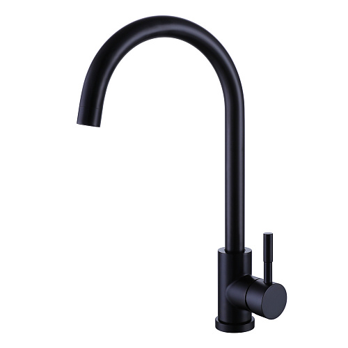 Смеситель для кухни OLIVE'S BALEAR 13435-1BLB черный, нержавеющая сталь, упак (10 шт)