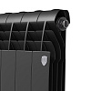 Радиатор биметаллический ROYAL THERMO BILINER NOIR SABLE 350x4 секций, черный (НС-1197123)