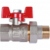 Кран шаровой с американкой ROMMER бабочка 1/2&amp;quot; ВН