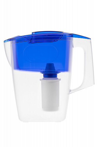 Фильтр-кувшин ГЕЙЗЕР МИНИ 2,5 л, синий/зел./красный/сиреневый/оранж, модуль 301