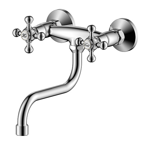 Смеситель для кухни OLIVE'S GIRONA 01410GRG хром, латунь, уп. (10 шт)