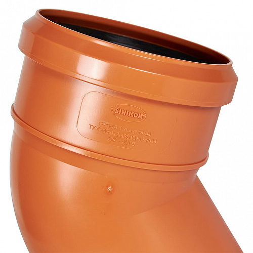 504053.U Sinikon Универсал Отвод ПП D 110*45°