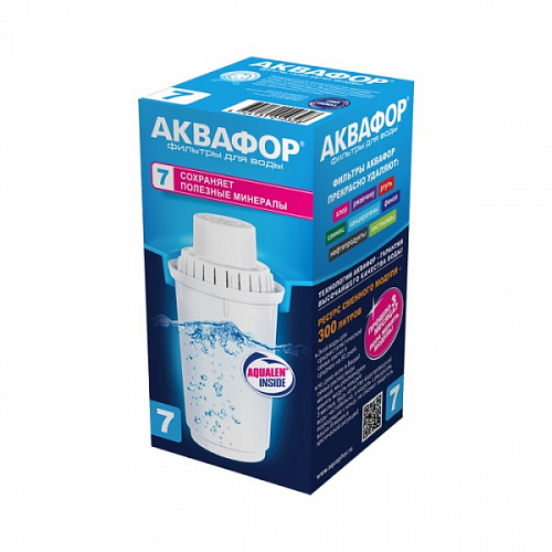 Картридж-модуль для кувшина сменный АКВАФОР В100-7 (B7), сохраняет полезные минералы