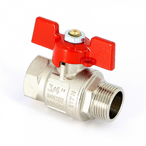 Кран шаровой с американкой UNI-FITT ETALON бабочка 3/4&amp;quot;