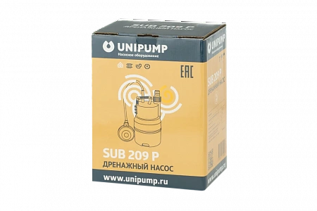 Насос дренажный UNIPUMP SUB 209 P