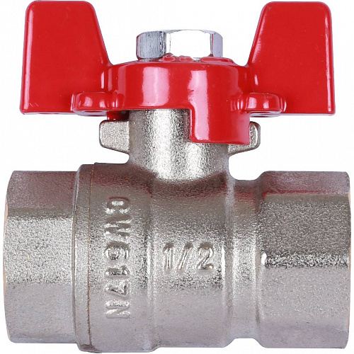 Кран шаровой ROMMER бабочка 1/2&amp;quot; ВВ