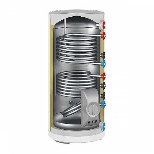 Бойлер косвенного нагрева THERMEX COMBI INOX IRP 200 V (combi) PRO