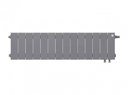Радиатор биметаллический ROYAL THERMO PIANOFORTE SILVER SATIN VDR 200x14 секций (НС-1346024)