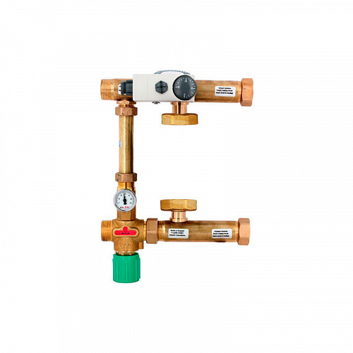 Насосно-смесительная группа UNI-FITT MULTIMIX 1&amp;quot; с насосом GRUNDFOS SCP 25/60, 130 мм