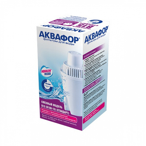 Картридж-модуль для кувшина сменный АКВАФОР В100-15 (B15), стандарт (4744131010137)