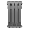 Радиатор биметаллический ROYAL THERMO BILINER SILVER SATIN 500x4 секций, серый (НС-1176317)
