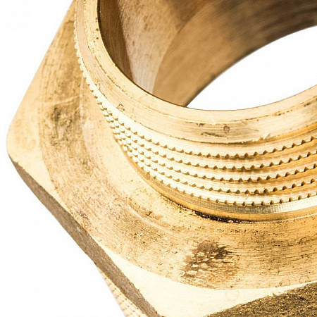 Ниппель переходной резьбовой латунный STOUT без покрытия 2&quot;x11/4&quot; Н